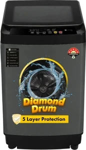 realme TechLife 7 kg 5 Star Rating Fabric Safe Wash Fully Automatic Top Load Washing Machine Black, Grey  (RMTL705NNNEG)