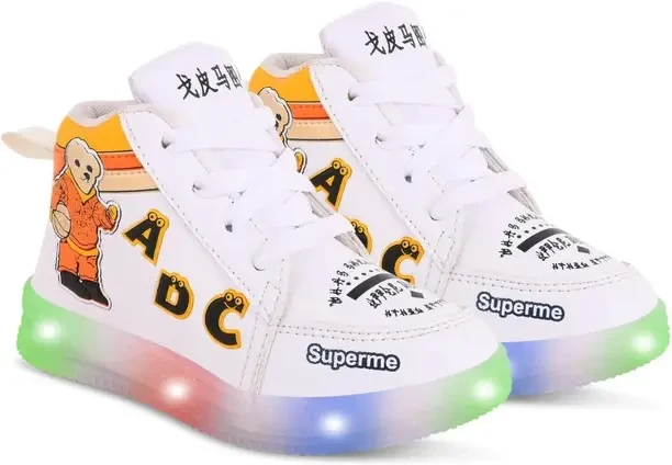 Lace Walking Shoes For Boys & Girls  (Multicolor, 3-3.5 YEARS)